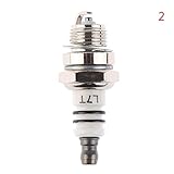 Hecho de cerámica. JUYOOR Bujía De Coche 1pc bm6a Enchufe de Brillo de la bujía Bm6a Reemplazo de Motor pequeño for césped de césped de Motosierra de 2 Tiempos Piezas De Encendido (Color : 2)