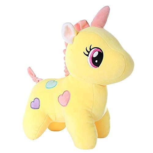 AVS Soft Toy for Girl Unicorn Plush Soft Toy Cute Kids Birthday Animal Baby Boys/Girls (25cm, Yellow) Valentine Day (B0CM6JS774) Amazon Price History, Amazon Price Tracker