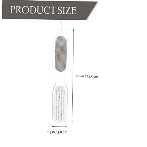 Beavorty Removedor De Esmalte De Gel De Pedra-Pomes 3 Peças Ferramentas De Manicure Lixa De Calcanha