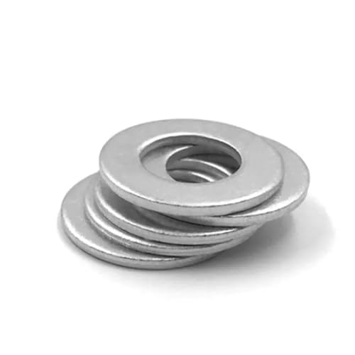 Mdingbao-シールワッシャー M6 M7 M8 M9 M10 M11 To M24 Aluminum Flat Sump Plug Oil Seal Fittings Washer Ring Gasket, 20pcs/lot, しっかりと耐久性があ
