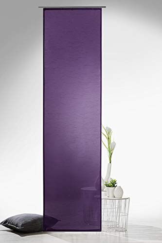 Rideaux coulissants type 118 lilas