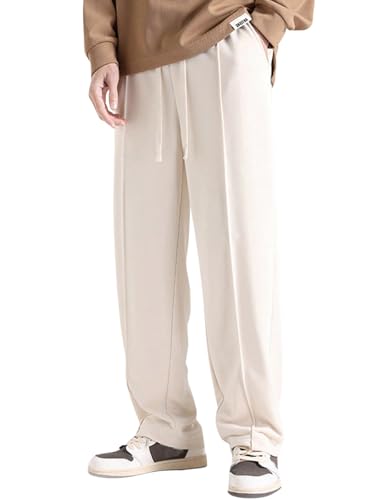 GRECIILOOKS Men's Lycra Cargo Track Pants – Loose Fit Joggers for...
