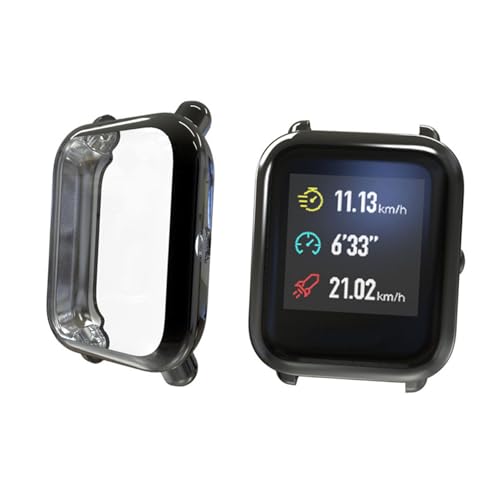 Funda protectora Huami Bip contra golpes cotidianos con pack de 3 carcasas de TPU flexible
