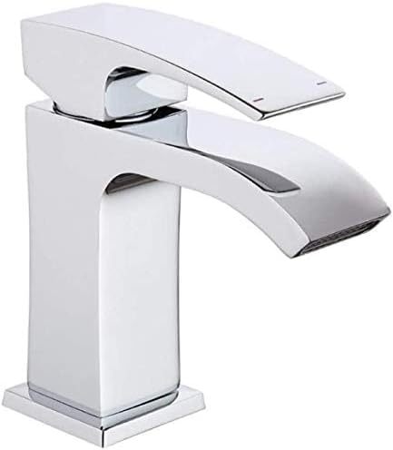 Robinet de lavabo en laiton design chic pour vasque de salle de bains
