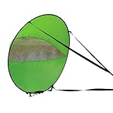 Sécurité avancée : la fenêtre transparente de notre voile de planche à pagaie vous permet de répondre aux différentes conditions d'eau plus rapidement que jamais. Cela garantit une expérience sûre et passionnante avec plus de sécurité, vous permettant d'observer n'importe quelle situation derrière vous à tout moment.