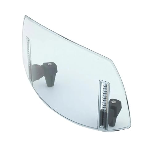 Déflecteur vent pare-brise de moto 7x11.5 pouces pour scooter universel