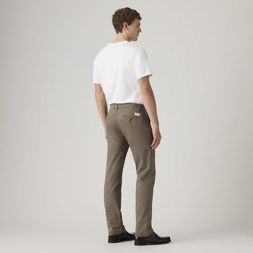 Levi's Homme Pantalon XX Chino Standard Taper Coton et Lin Maitake Brown Cotton Linen Twill Brown 31 30 – vue 2