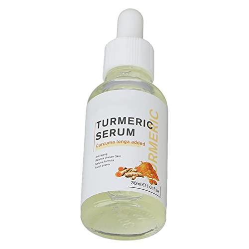 30 Ml Kurkuma-Hautserum SAUINE Kurkuma-Hautserum, Hellt die Hautfarbe auf, Reduziert Falten, Gesichtspflege-Serum, 30 Ml 30 Ml Kurkuma-Hautserum,