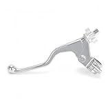 manija de embrague Manija de palanca embrague para KX60 65 80 85 100 112 125 250 F/R KX300 KX450 KX500(Prata)