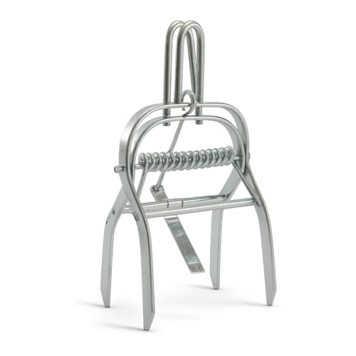 ERPINA® 5er Pack Wühlmaus Zangenfalle - robuste Falle mit Spiralfeder zur einfachen Anwendung und sicheren Wühlmausbekämpfung - langlebig, mehrfach...