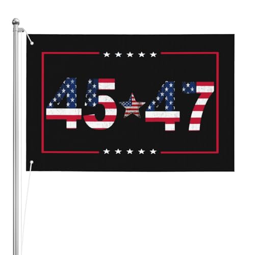 45 47 trump 2024 Double Sided Flag 2x3FT Outdoor American Fade Resistant Banner Polyester 2 Brass Grommets67