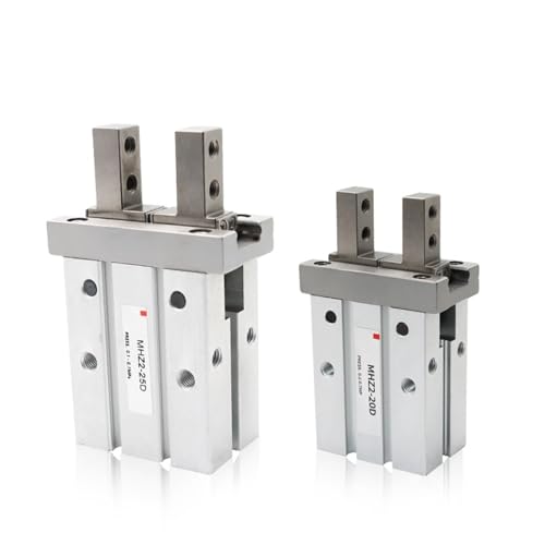 Pinza neumática paralela de aire MHZ2-10D de aluminio de alta precisión 2