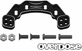 OVERDOSE アルミニウムアッパーマウント OD2404b ブラック HOBBY BANK ～ホビーバンクは国内・海外ブランド、新製品から