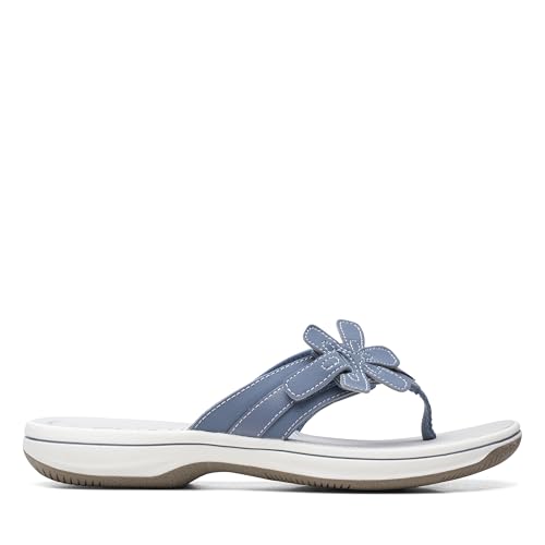 Image of Clarks Women's Brinkley Flora Cloudsteppers Flip-Flops