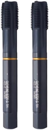 Spiral Fluted Pipe Taps G1/8 G1/4 G3/8 G3/4 G1/2 - Precision Hand Threading Tools for Plumbing, Faucets & Machine Screws - Durable Tapping Accessories