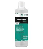 EQM - ECO-301 - Isopropanol - Isopropylalkohol 99.9% - 500 ML - Reinigung von elektronischen Bauteilen, Linsen und Bildschirmen - Reinigung von Harzen im 3D-Druck