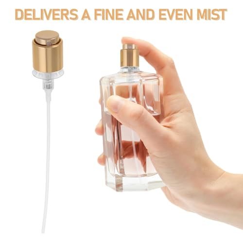 Boquilla de perfume con acabado de lujo dorado y dosificador de alta precisión cosmética 3