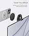 SODI Continuity Camera Mount for Desktop Monitor & iMac, Detachable iPhone Webcam Mount, Adjustable Magnetic Phone Stand for iPhone 16 Pro/Max 15/14/13/12 and Mac TV 4K Display OS Ventura