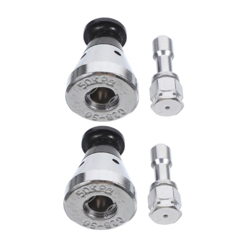 ULTECHNOVO 2sets válvula de seguridad para olla a presión, repuestos para control de vapor y válvula flotante