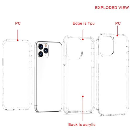 Coque rigide antichoc iPhone 11 Pro fine contre les chutes et les rayures