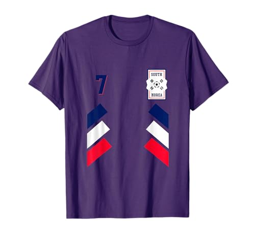 Retro7 South Korea Soccer Flag T-Shirt
