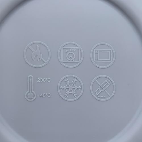 Boîte à pâte Relaxdays évite le dessèchement en silicone - 8