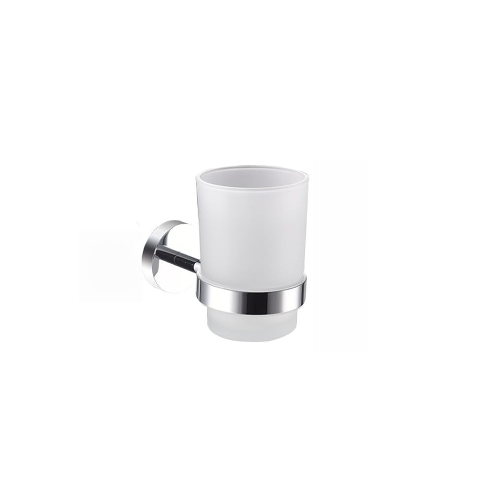VVW&LIU Chrome Bathroom Stainless Steel Towel Rack Towel Ring Toilet Paper Holder Towel Bar Toilet Brush Holder Hardware Accessories,
