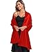 TONGFANTFL Shawls and Wraps for Evening Dresses Satin Women Long Scarf Wedding Guest Shawl Red