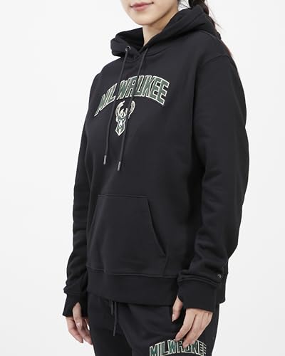 Image of Pro Standard Womens NBA Classic Chenille Pull Over Hoodie