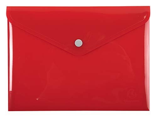 Pochettes de classement Exacompta A5 en polypro lisse résistant - 6