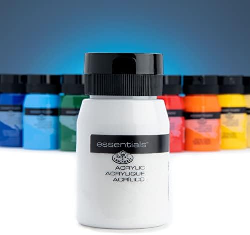 Royal & Langnickel RAA-5121 Essentials 500ml Acrylic Paint - Titanium White
