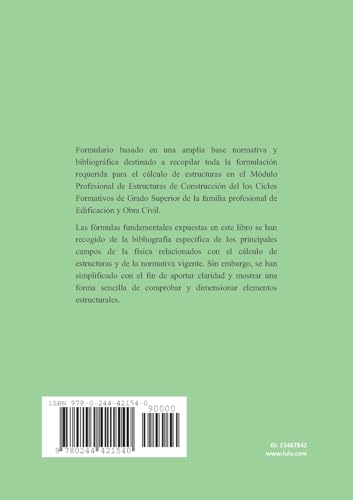 ESTRUCTURAS DE CONSTRUCCIÓN. FORMULARIO. ESTRUCTURAS DE CONSTRUCCIÓN. FORMULARIO. - Imagem 2