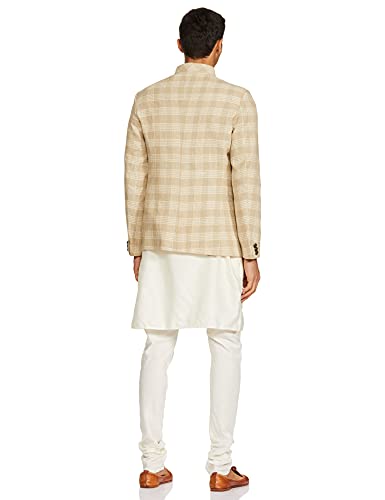 Image of Ethnix Men's Silk 100% Regular Jacket