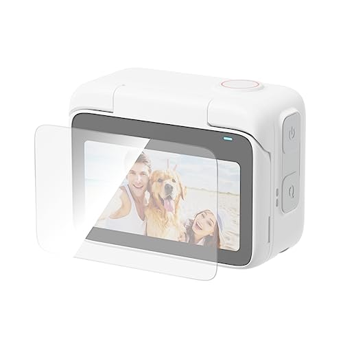 JNIYHGENS Glass Film For 360 GO 3 Thumb Camera Highly Screen Guard For Better Clarities And Durability