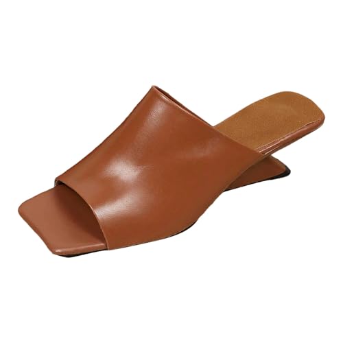 Talons hauts sexy femme compensé extérieur et semelle orthopédique