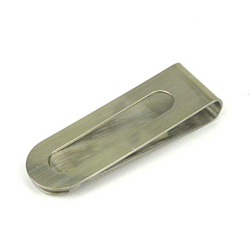 Fa. Wessel - Pinza para Billetes Plateado Plata 51mm x16mm