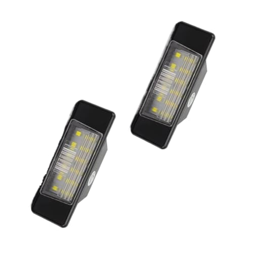 2 Luces de matrícula para coche compatible con Nissan Armada Y62 Kicks y Juke