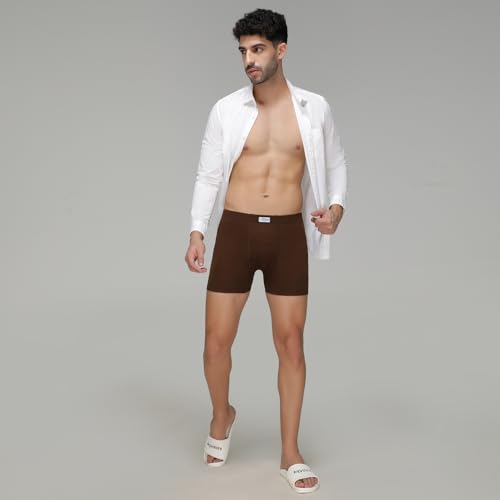 Image of Amul Comfy Men's Trunk Underwear | Soft Outer Elastic | Soft Waistband | Breathable Comfortable Innerwear | Pack of 10 | Color May Vary
