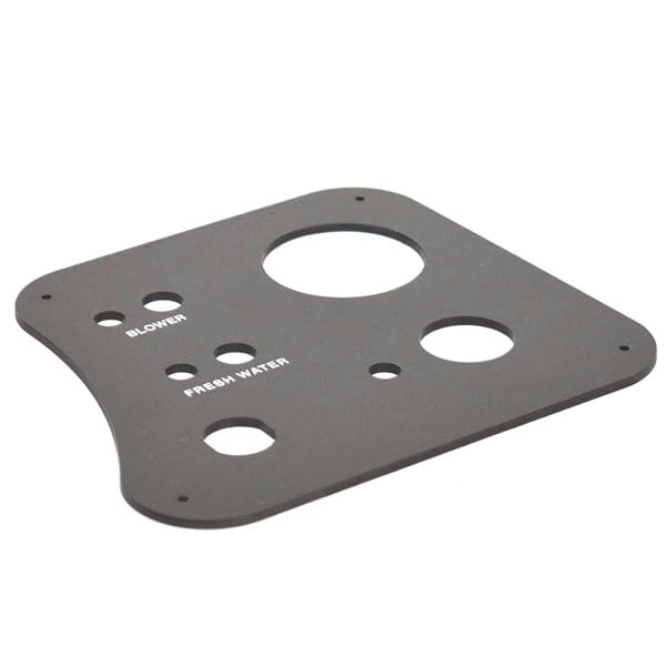 Hurricane Boat Blank Ignition Panel 286189 | SunDeck Sport Dark Gray