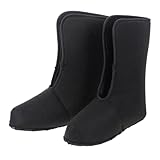 BRIGHTFUFU Snow Boot Liners Waterproof Insulated Non-Slip Liner Socks for Outdoor Hiking Skiing Men Women Cold Weather