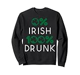 0% Irish 100% Drunk Drinking Alcohol Lover Gifts