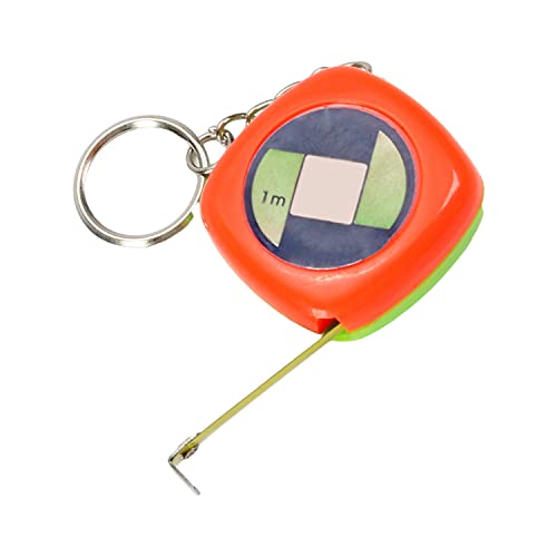 Cinta métrica mini 1m con estuche plástico y llave 2 pcs