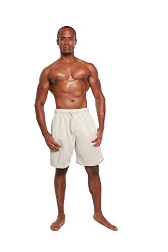 Spun Bamboo Men's Bamboo Viscose Soft Fleece Lounge Shorts4