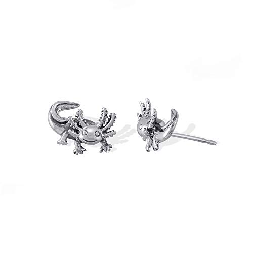 Boma Jewelry Sterling Silver Axolotl Stud Earrings #TOP1