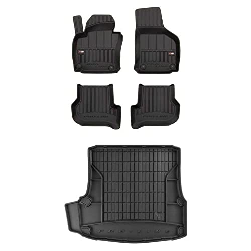 MOTOS Tappetini in gomma per auto adatto per Skoda Octavia I 1996-2010 Migliorate il vostro comfort di viaggio con il tappetino antiscivolo per auto 3D