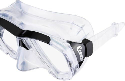 Cressi Kit de Máscara y Tubo para Snorkel - Vista Amplia y Tubo Seco - Big Eyes & Seal Dry - Hecho en Italia miniatura 7