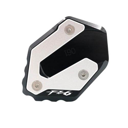 Plaque de support élargie pour béquille Yamaha FZ6 pour stationner sur herbe et sable