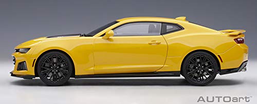 Autoart Chevrolet Camaro ZL1 Bright Yellow 1/18 miniatura 7
