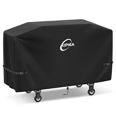 Kipiea Griddle Cover for Blackstone 28" Griddle with Hood, Heavy Duty Tear & Fade Resistant and Waterproof Flat Top Grill Cover for Blackstone 5483 with Buckles and Drawstrings