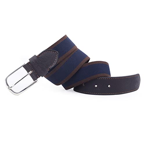 Image of Bacca Bucci Men's Fabric Comfort Stretch Casual-Belts